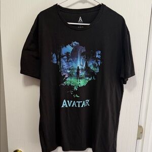 Avatar Black Graphic T-Shirt Size XL